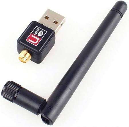 Wireless USB WiFi Network Adapter w/Antenna 600MBPS