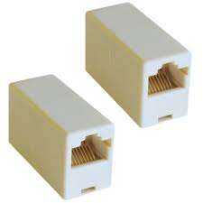 RJ45 Coupler Female to Female Cat5/6