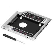 Aluminum Universal SATA 2nd HDD Caddy 9.5mm