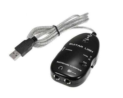 Guitar to USB Interface Cable for PC Recording
