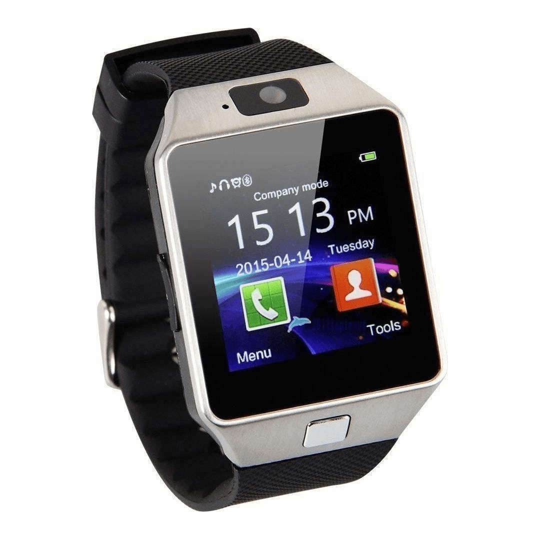 DZ09 Smart Watch Version 2 - Silver- Open Box