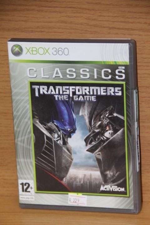 Xbox 360 Transformers The Game