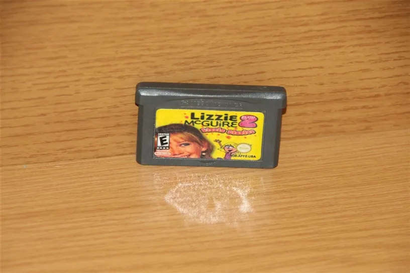 GBA Lizzie McGuire 2 (game boy)