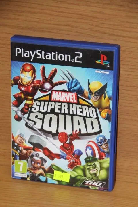 PS2 Marvel Super Hero Squad