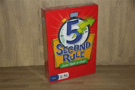 5 Second Rule Board game