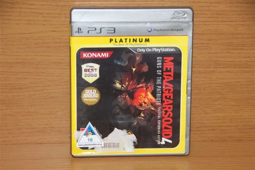PS3 Metal Gear Solid 4