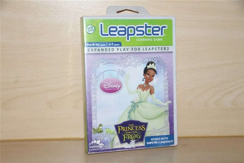 Leapster 1 &amp; 2 The princess and the frog