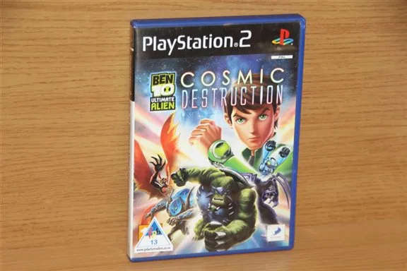 PS2 Ben 10 Ultimate Alien Cosmic Destruction