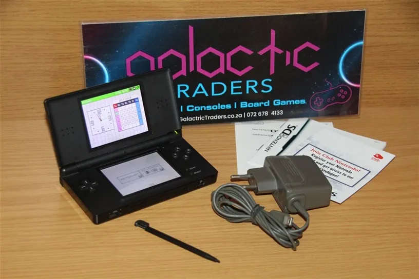 Nintendo DS lite console black