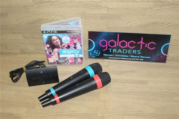PS3 Singstar with wireless mics and dongle