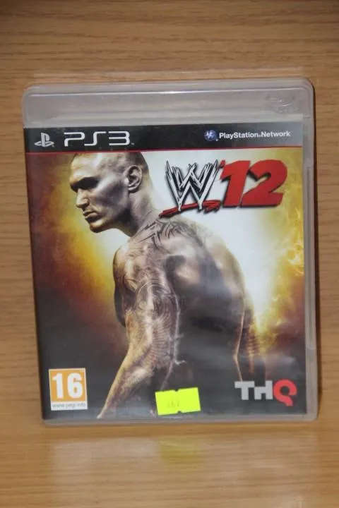 PS3 W12 WWE wrestling