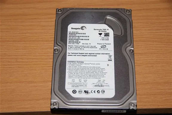 Seagate 80GB HDD untested