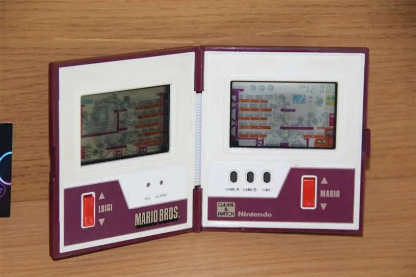 Nintendo 1983 Retro Game and Watch Mario Bros console