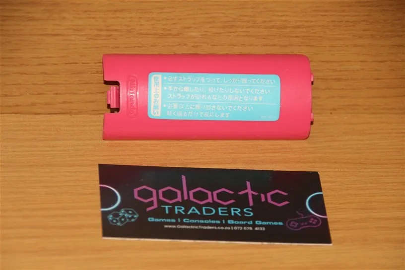 Nintendo Wii Pink Remote Battery Cove