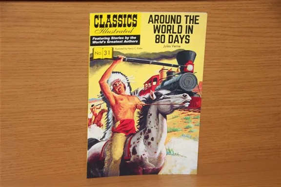 Classics Illustrated Around The World In 80 Days No. 31 Comic