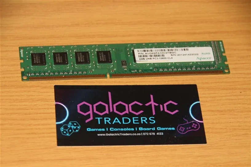 Apacer 4GB DDR3 Ram Stick, Untested