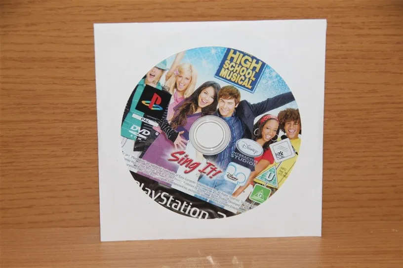 PS2 High School Musical Sing-it! (no case)