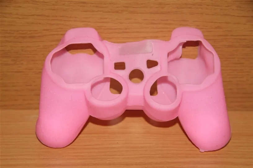 PS3 Control rubber/silicone cover (pink)