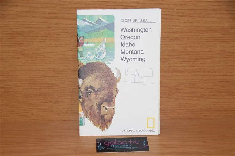2-Sided March 1973 Nat Geo Map