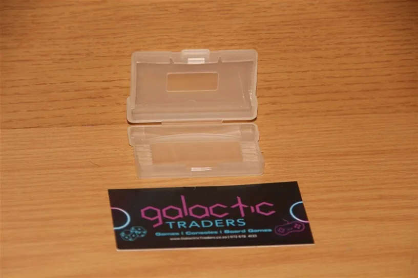 Game Boy Advance game case clear