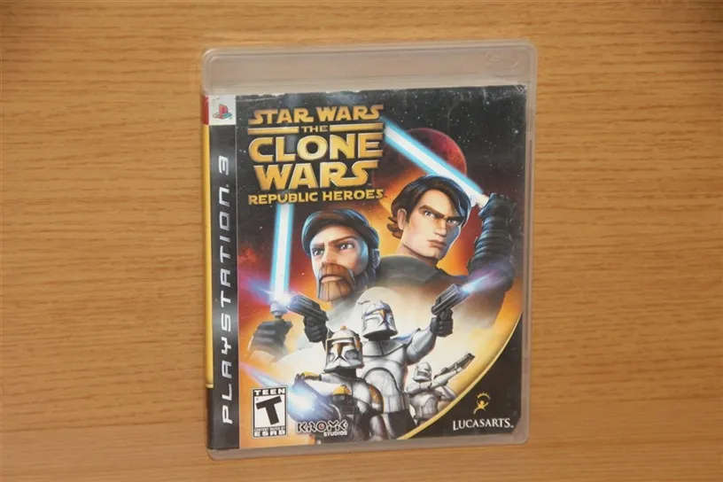 PS3 Star Wars The Clone Wars Republic Heroes