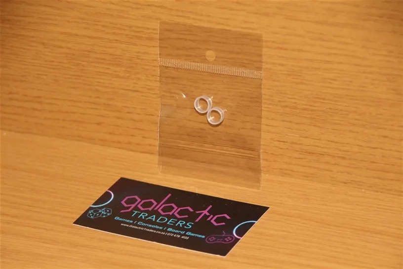 Controller Analog Stick Rubber Ring for PS2, PS3, PS4, Xbox 360 and Xbox One - Thin Transparent