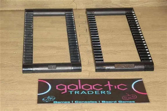 2x CD stacking racks for table top