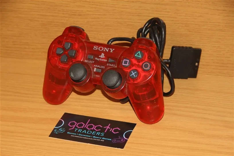 Sony PS2 limited edition red collectable analog controller