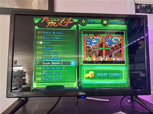Street Fighter theme Arcade table top console