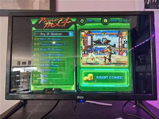Street Fighter theme Arcade table top console