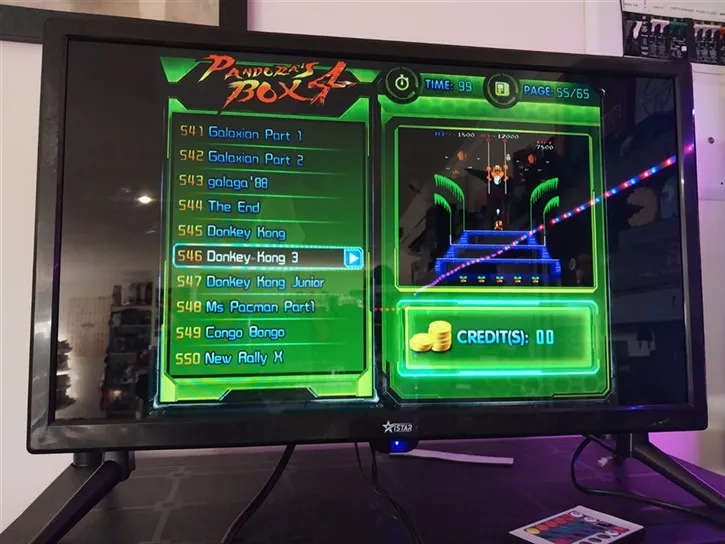 Street Fighter theme Arcade table top console