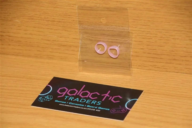 Controller Analog Stick Rubber Ring for PS2, PS3, PS4, Xbox 360 and Xbox One - Thin Pink