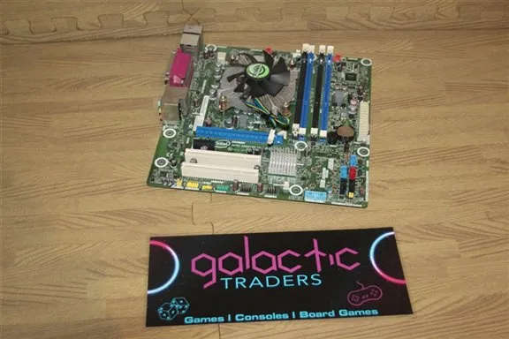 Intel Desktop Motherboard with i5 3rd gen CPU and cooler fan, UNTESTED