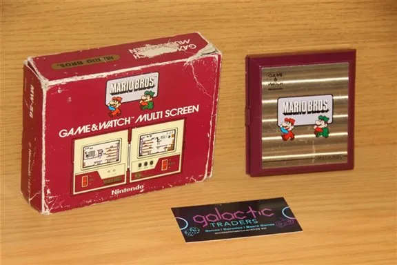 Retro Nintendo Game and Watch Mario Bros Multi-screen