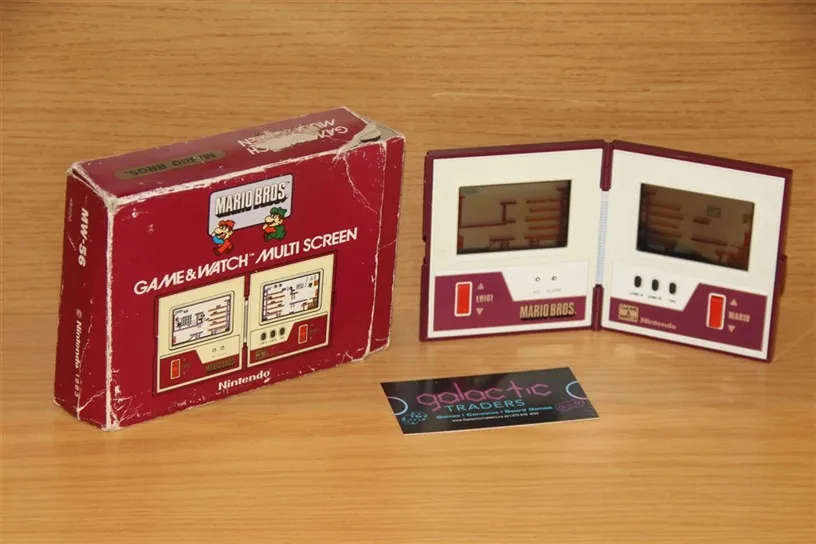 Retro Nintendo Game and Watch Mario Bros Multi-screen