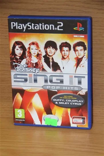 PS2 Disney sing it pop hits