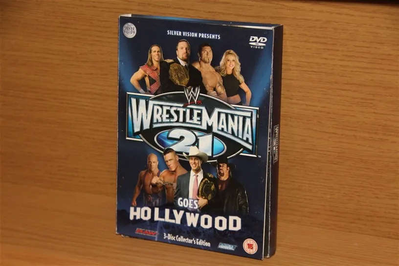 DVD WWE Silver Vision Presents Wrestlemania 21 Goes Hollywood