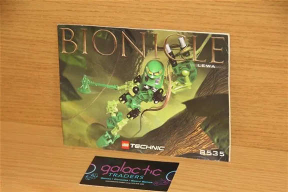 Bionicles Technic Lewa Intruction Booklet