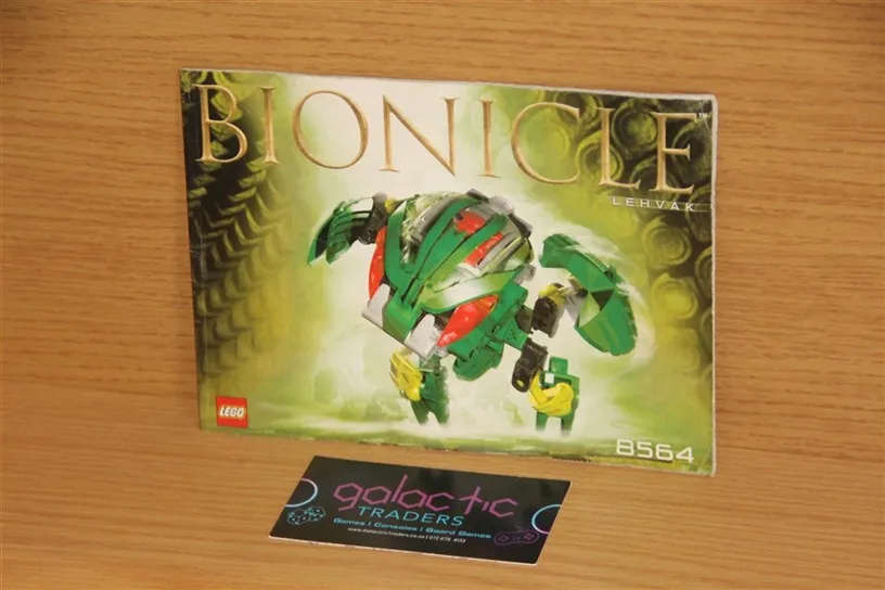 LEGO Manual 8564 Bionicle Lehvak Book