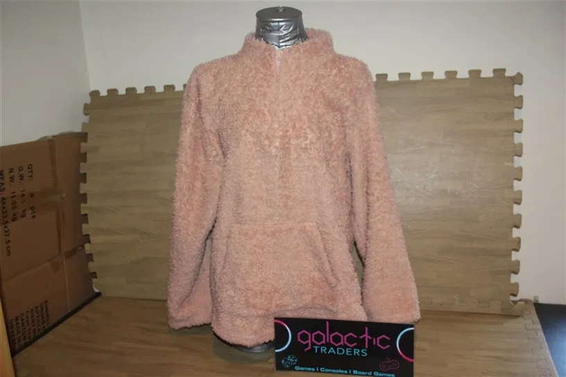 Polyester Fluffy pink jersey (XL)