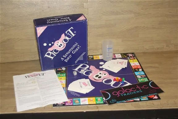 Pig Out Board Game, ADULT Drinking game