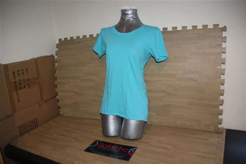 Cotton blue T-shirt, Size Small