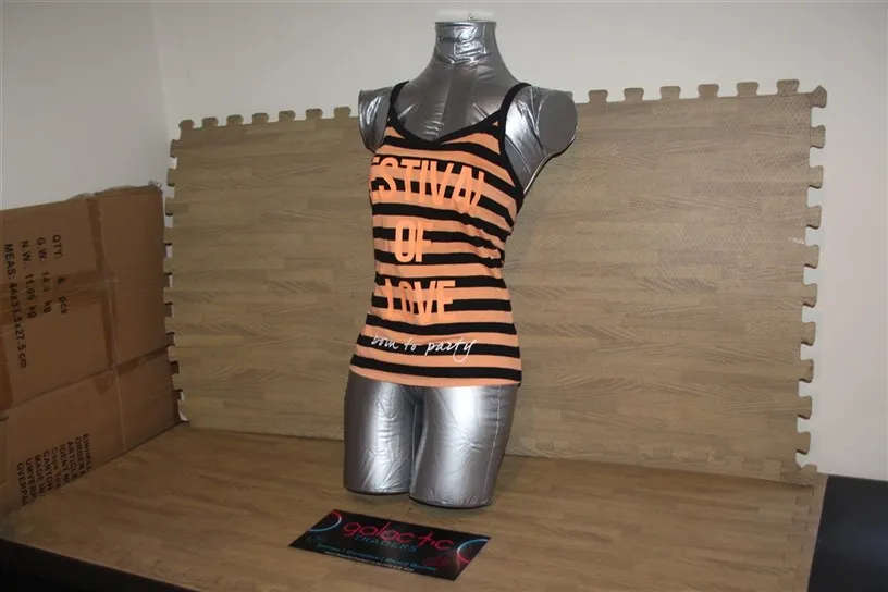 Woolworths cotton orange and black striped tank top, size XS, bust size 77-84cm
