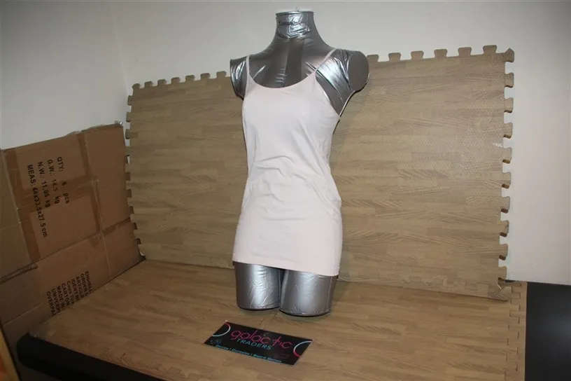 White Tank top, Size Medium, Material not shown seems polyester