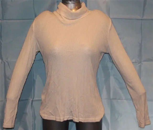 Miladys White Turtle Neck Size 12/36