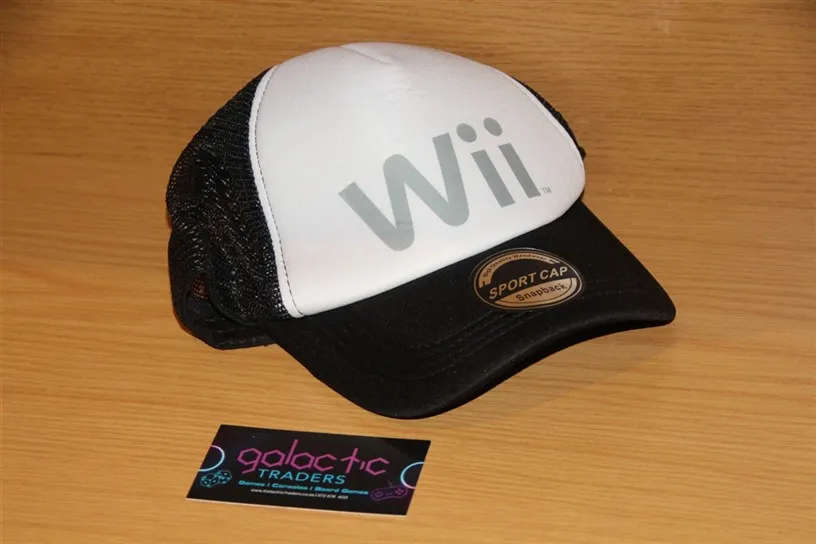 Wii Printed Snapback Sport Cap