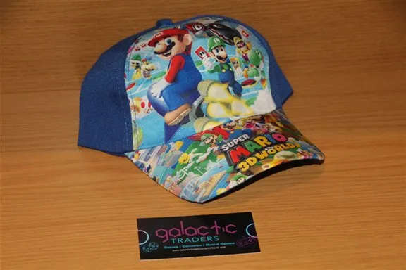 Kids Super Mario Bros 3D World Adjustable Cap
