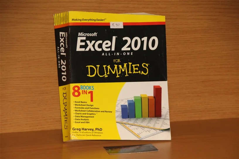 Microsoft Excel 2010 For Dummies Book