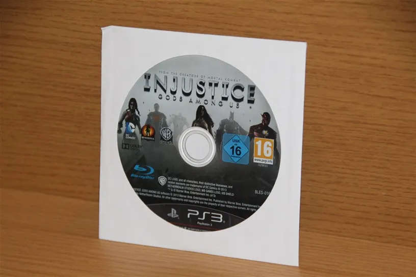 PS3 Injustice Godes Among Us (No Case)