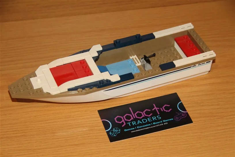 LEGO City Diving Yacht boat, incomplete